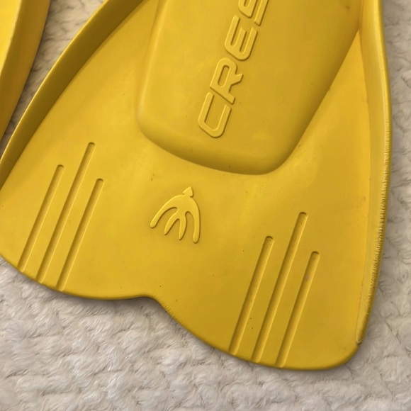 Cressi Yellow Light Junior Swim Fins Size 13 - Picture 5 of 7